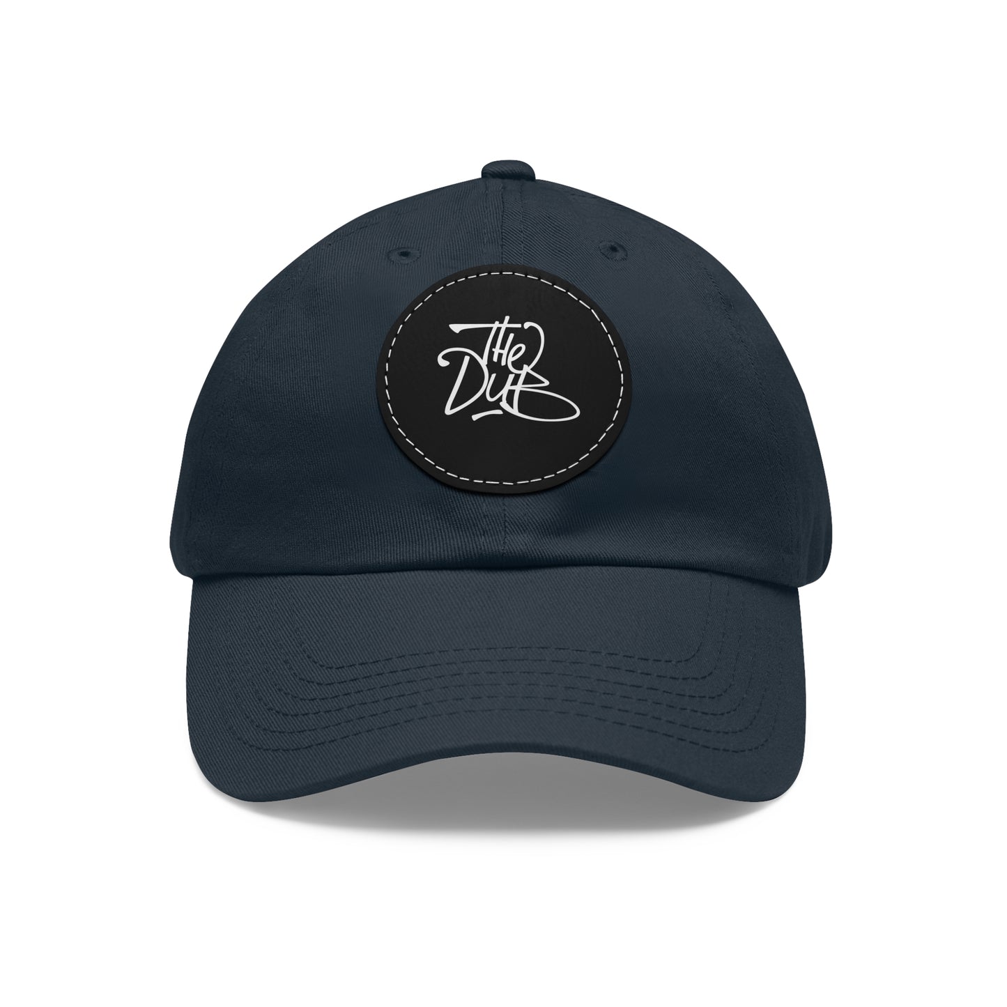 DubPDXGear Dad Hat with Leather Patch (Round)